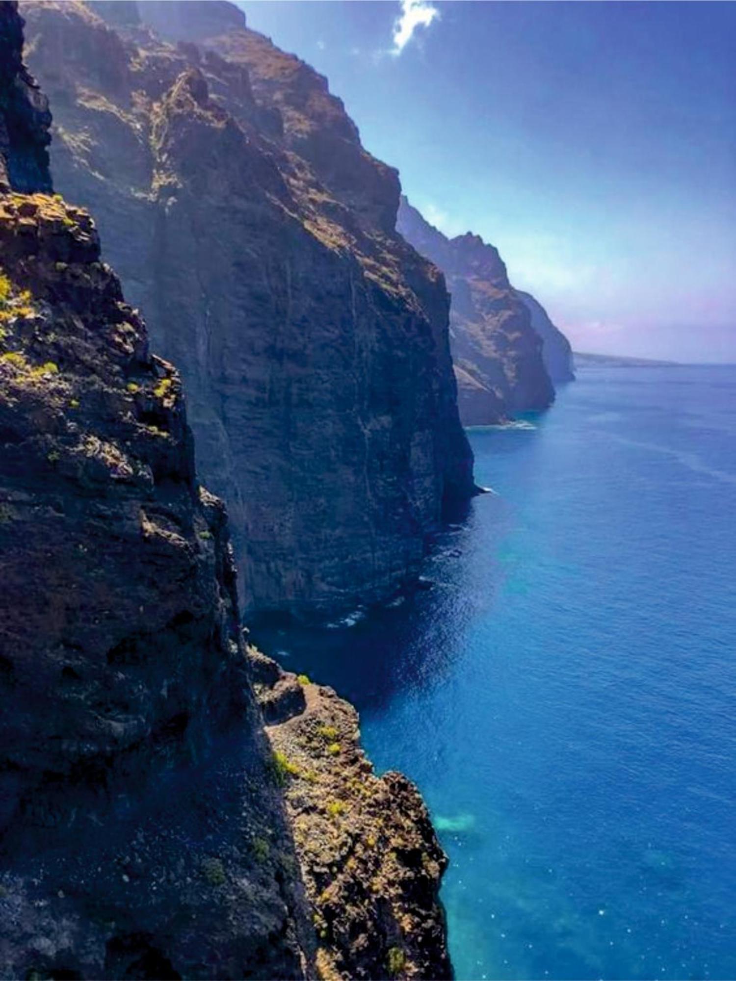 Acantilados de Los Gigantes, Islas Canarias, España Acantilado de los Gigantes Exterior foto